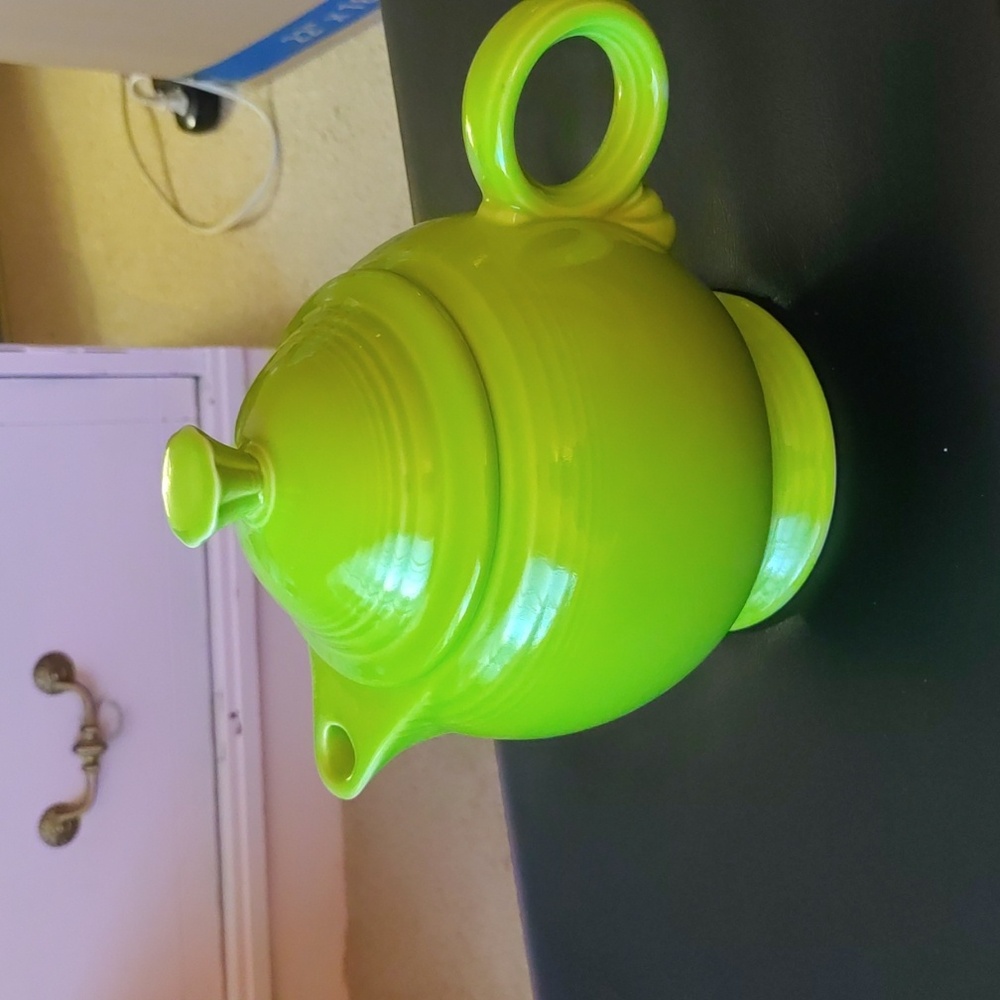 Fiestaware Lime Green Teapot